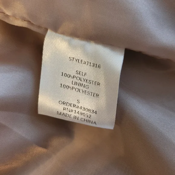 Fashion Nova Faux Fur Lined Jacket In Mocha Size Small - Picture 7 of 7